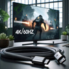 CO2 ADAPTER HDMI DO DISPLAYPORT 1.4 KABEL HDMI - DP FHD 240HZ 4K 60HZ HDR