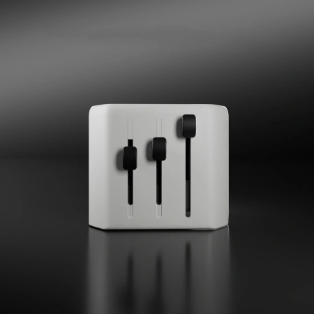 Adapter podróżny SBS TEADAPTUSBTCUNI USB-C USB-A uniwersalny - biały