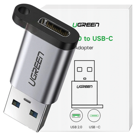 UGREEN ADAPTER USB 3.0 DO USB-C 3.1 PD DO TELEFONU ZŁĄCZE SZYBKIE ŁADOWANIE