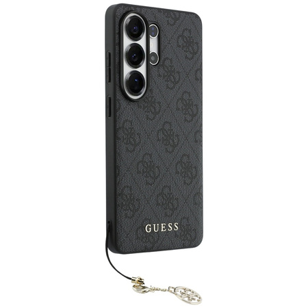 Etui Guess 4G Classic Logo Charm MagSafe do Samsung Galaxy S26 Ultra czarny
