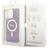 Etui Guess GUHMP14XH4STU na iPhone 14 Pro Max 6.7" purpurowy/purple hardcase 4G MagSafe
