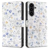 TECH-PROTECT ETUI WALLET DO GALAXY A56 5G OCHRONA Z MOTYWEM SPRING FLOWERS