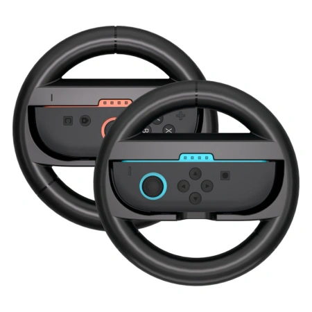 Kierownica wyścigowa do kontrolera Joy-Con Nintendo Switch 2 (opakowanie 2 szt.) - czarna