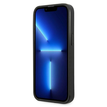 KARL LAGERFELD POKROWIEC HARDCASE DO IPHONE 13 13PRO 6,1 CZARNY PERFOROWANY