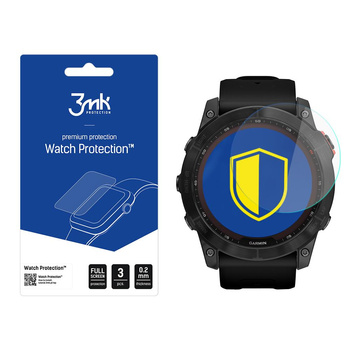 3MK SZKŁO HYBRYDOWE DO GARMIN FENIX 7X 51MM ZABEZPIECZENIE EKRANU