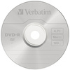 VERBATIM PŁYTA DVD R MATT SILVER DO KOMPUTERA ZAPIS DŁUGOTRWAŁY 4.7GB 50