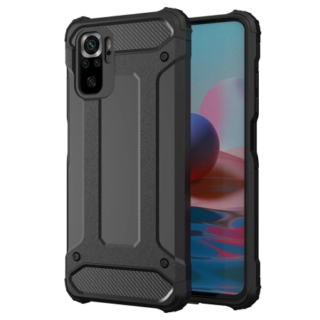 HURTEL ETUI HYBRID ARMOR PANCERNE POKROWIEC DO POCO X4 NFC 5G Z OCHRONĄ