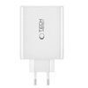 TECH-PROTECT ŁADOWARKA 4-PORT DO TELEFONÓW PD100W QC3.0 Z SYSTEMEM OCHRONY