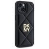 DKNY ETUI DO IPHONE 15 6.1 QUILTED STACK LOGO Z LUKSUSOWYM WYKOŃCZENIEM