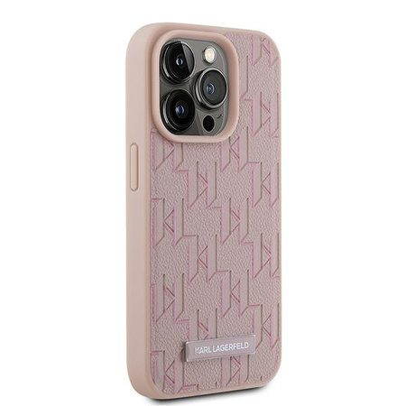 KARL LAGERFELD CASE HARDCASE DO IPHONE 15 PRO 6,1 LEATHER MONOGRAM