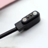 Ładowarka HUL-01 magnetyczna 2-pin 2,8 mm do smartwatchy 60 cm - czarna