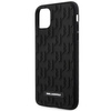 Etui Karl Lagerfeld KLHCN61RUPKLPK na iPhone 11 / Xr hardcase - czarne 3D Monogram