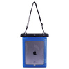 Wodoodporne etui do tabletu PVC - niebieskie