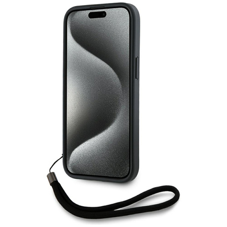 KARL LAGERFELD ETUI SAFFIANO STRIPES CORD DO IPHONE 15 PRO MAX Z LOGO KARLA