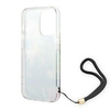 Guess GUOHCP14LHFLSB iPhone 14 Pro 6,1" niebieski/blue hardcase Flower Strap