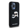 KARL LAGERFELD POKROWIEC DO IPHONE 15 PRO Z DO MAGSAFE SILIKONOWE HARDCASE