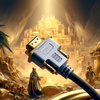 CO2 KABEL VGA - HDMI PRZEJŚCIÓWKA KONWERTER ADAPTER FULL HD 1080P 60HZ 1M