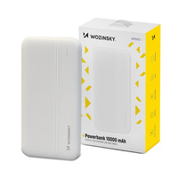 WOZINSKY POWERBANK LI-PO 10000MAH DO TELEFONÓW 2 X USB Z SZYBKIM ŁADOWANIEM