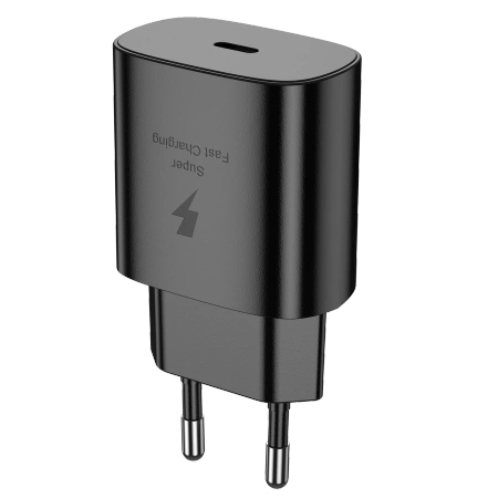 JELLICO ładowarka sieciowa EU25 PD 25W 1xUSB-C Czarny