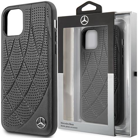 Mercedes MEHCP12SDIQBK iPhone 12 mini 5,4" czarny/black hardcase Bow Line