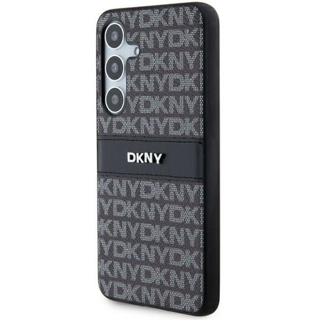 DKNY ETUI DO SAMSUNG GALAXY S24 S921 Z PASKAMI MONO STRIPE I LOGO METALOWYM