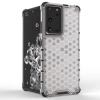 HURTEL ETUI PANCERNE DO SAMSUNG GALAXY S22 ULTRA HONEYCOMB Z ŻELOWĄ RAMKĄ