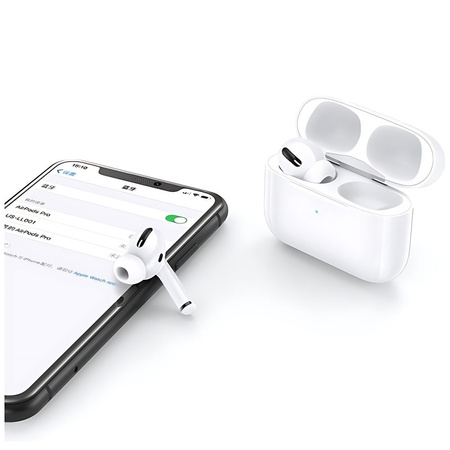 USAMS Słuchawki Bluetooth 5.0 TWSEmall Series bezprzewodowe biały/white BHUYM01 (US-YM001)