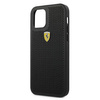 Etui Ferrari On Track Perforated na iPhone 12 / iPhone 12 Pro - czarne