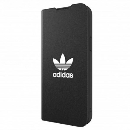 Adidas OR Booklet Case BASIC iPhone 13 Pro Max 6,7" czarno biały/black white 47127