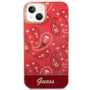 Guess GUHCP14MHGBNHR iPhone 14 Plus 6,7" czerwony/red hardcase Bandana Paisley