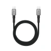 Kabel Tech-Protect Ultraboost DNA MagTwist USB-C PD 100W / 5A 100 cm - szary