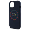 Red Bull RBHMP14S24SIILVR iPhone 14 6.1 hardcase granatowy/navy Silicone Red Ring MagSafe