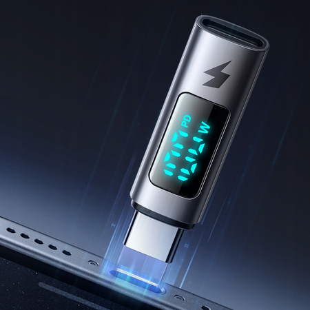 MCDODO ADAPTER USB-C USB TYPE C FAST CHARGING 100W METER