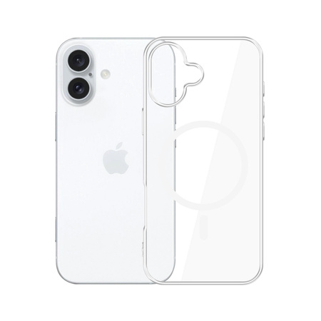 3MK CASE CLEAR MAGCASE DO IPHONE 16 MAGNETYCZNE OCHRONNE PRZEZROCZYSTE