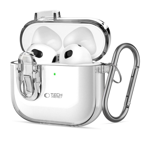 TECH-PROTECT POKROWIEC SLIM HOOK DO APPLE AIRPODS 4 MAGNETYCZNE ZAMKNIĘCIE
