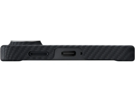 Pitaka Edge Case, Black/Grey Twill (Aaron Button) - Samsung Galaxy S26