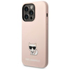 Karl Lagerfeld KLHCP14LSLCTPI iPhone 14 Pro 6,1" hardcase jasnoróżowy/light pink Silicone Choupette Body