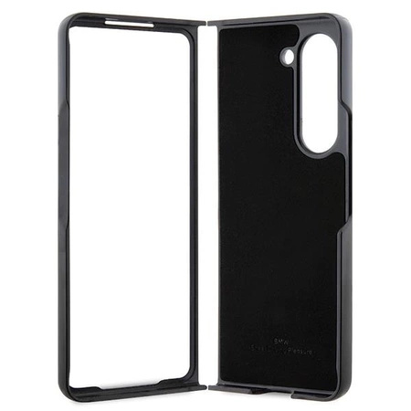 Etui BMW Signature Logo Imprint na Samsung Galaxy Z Fold 5 - czarne