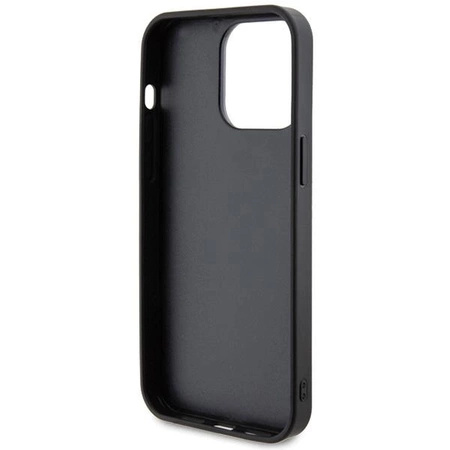 Etui Guess Rhinestone Metal Logo na iPhone 15 Pro Max - żółte