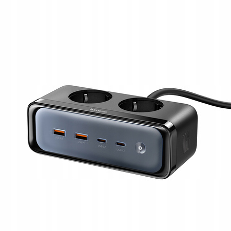 MCDODO ŁADOWARKA SIECIOWA LISTWA ZASILAJĄCA GAN TYP C 6X USB-C USB AC 70W