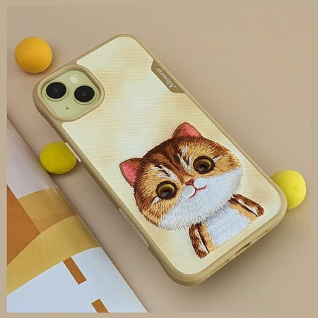 NIMMY ETUI DO IPHONE 15 PRO MAX 6.7 BIG EYED PET 2.0 CAT Z OCHRONĄ TELEFONU