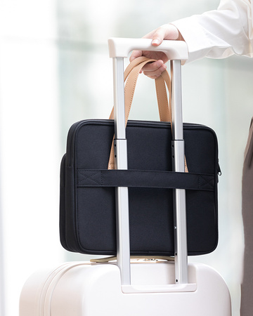 INNOSTYLE DAMSKA TORBA NA LAPTOPA 14" WODOODPORNA OMNIPROTECT PRO BEŻOWA