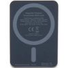 Powerbank indukcyjny Guess MagSafe Metal Script Logo 15W 5000mAh - złoty