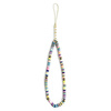 Guess zawieszka GUSTPEAM Phone Strap wielokolorowy/multicolor Heishi Beads