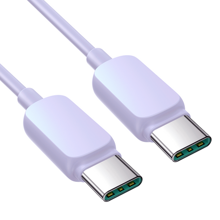 Kabel USB C - USB C 100W 1,2 m Joyroom S-CC100A14 – fioletowy