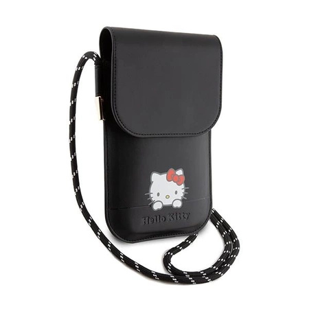 Torebka Hello Kitty Leather Daydreaming Cord - czarna