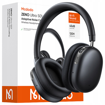 MCDODO SŁUCHAWKI BEZPRZEWODOWE NAUSZNE BLUETOOTH 6.0 Z MIKROFONEM ANC 120H