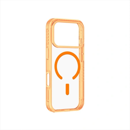 Etui AMAZINGTHING Titan Pro na iPhone 17 Pro kompatybilne z MagSafe - pomarańczowe