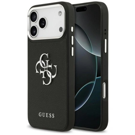 GUESS ETUI GRAINED BIG 4G CLASSIC LOGO DO IPHONE 17 PRO MAX ELEGANCKIE