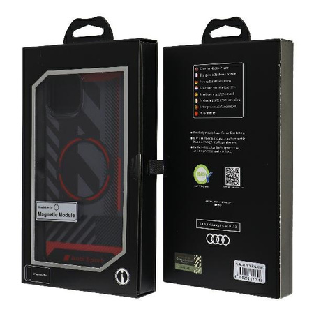 AUDI IML SPORT DO MAGSAFE CASE DO IPHONE 15 14 PLUS 6.7 OCHRONA Z